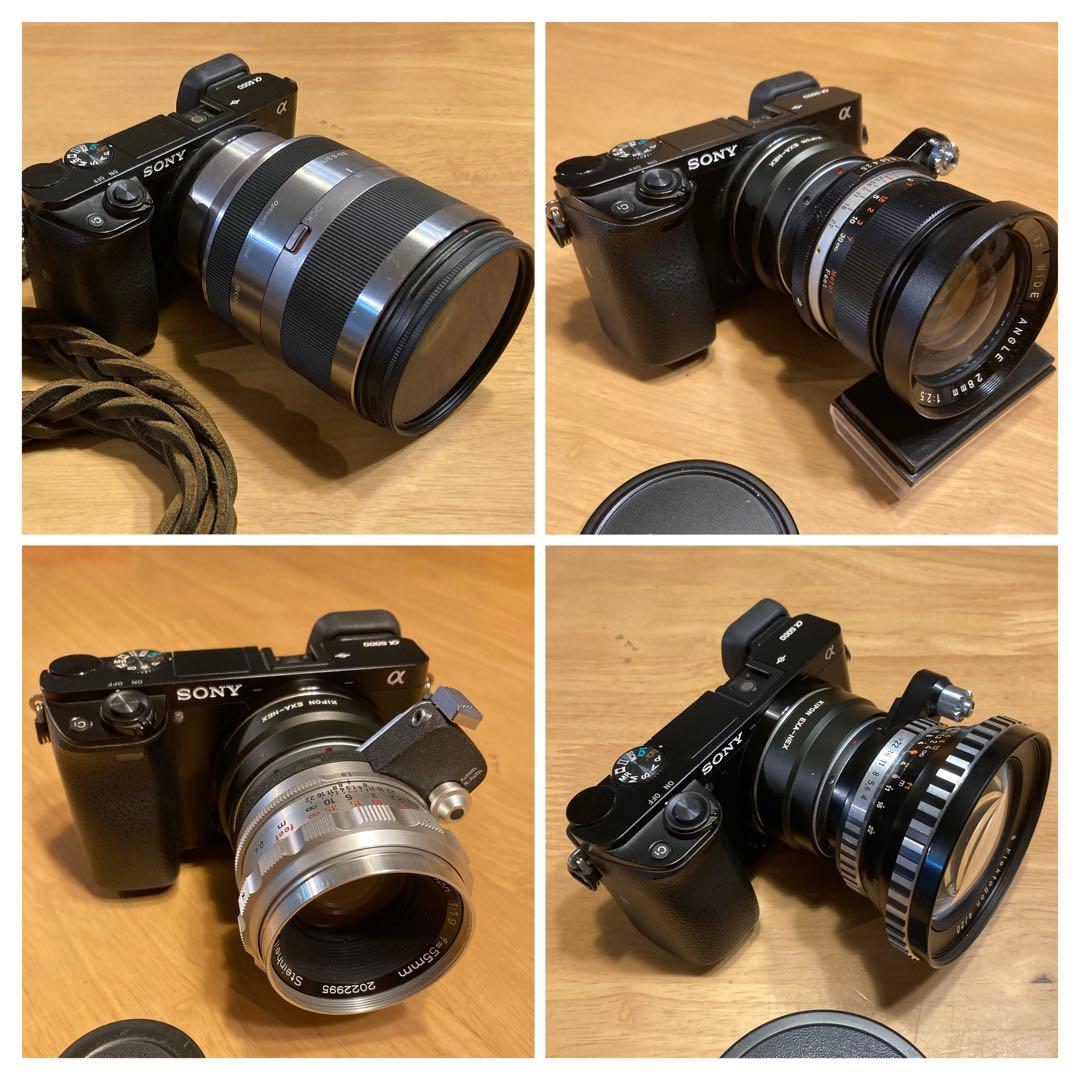 SONY αシリーズ ミラーレス一眼カメラ　α6000 ズームレンズ等満喫セット
