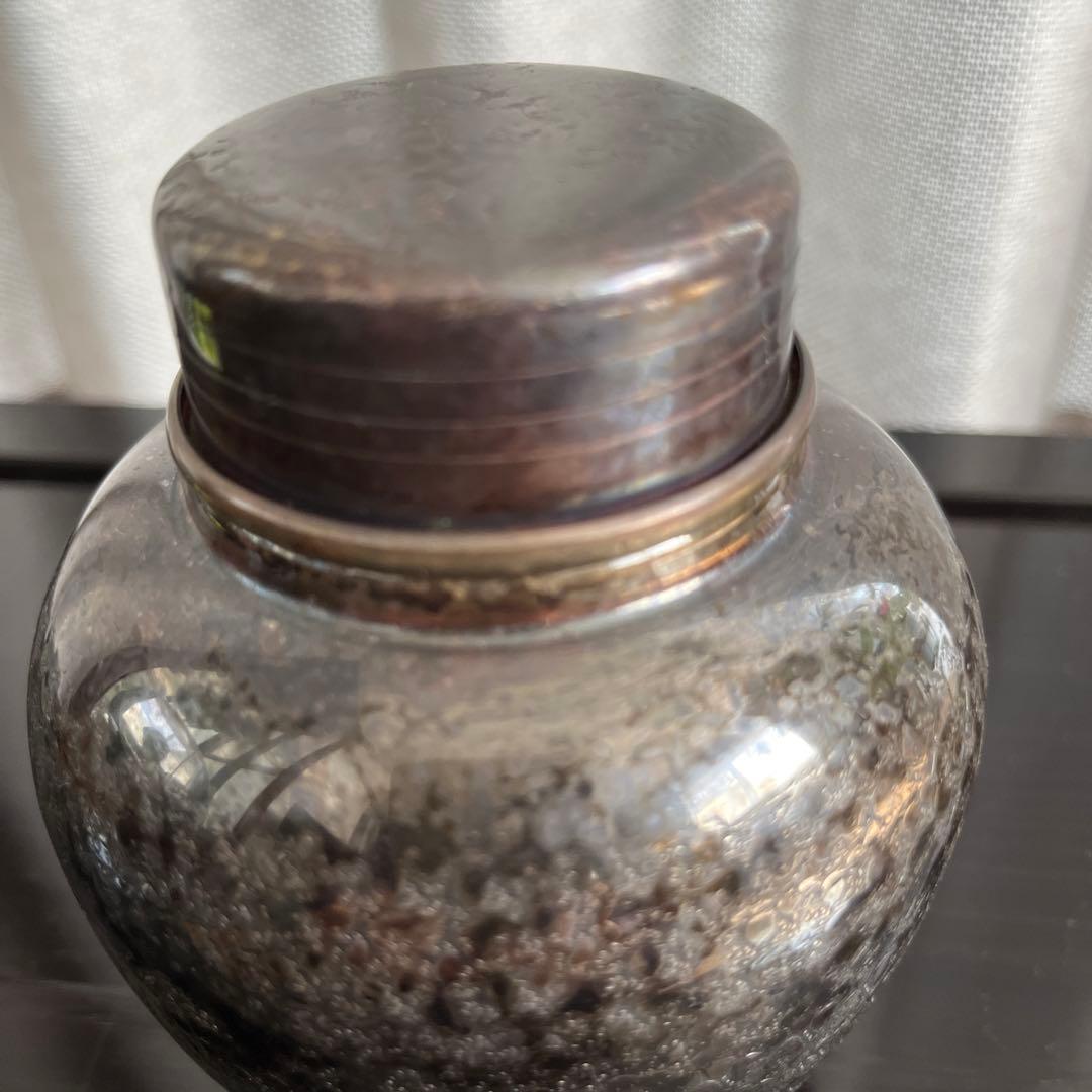 骨董　茶入れ　茶筒