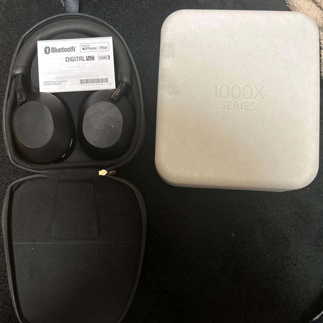 美品 値下げしましたSONY WH-1000XM5 ワイヤレスへッドホン