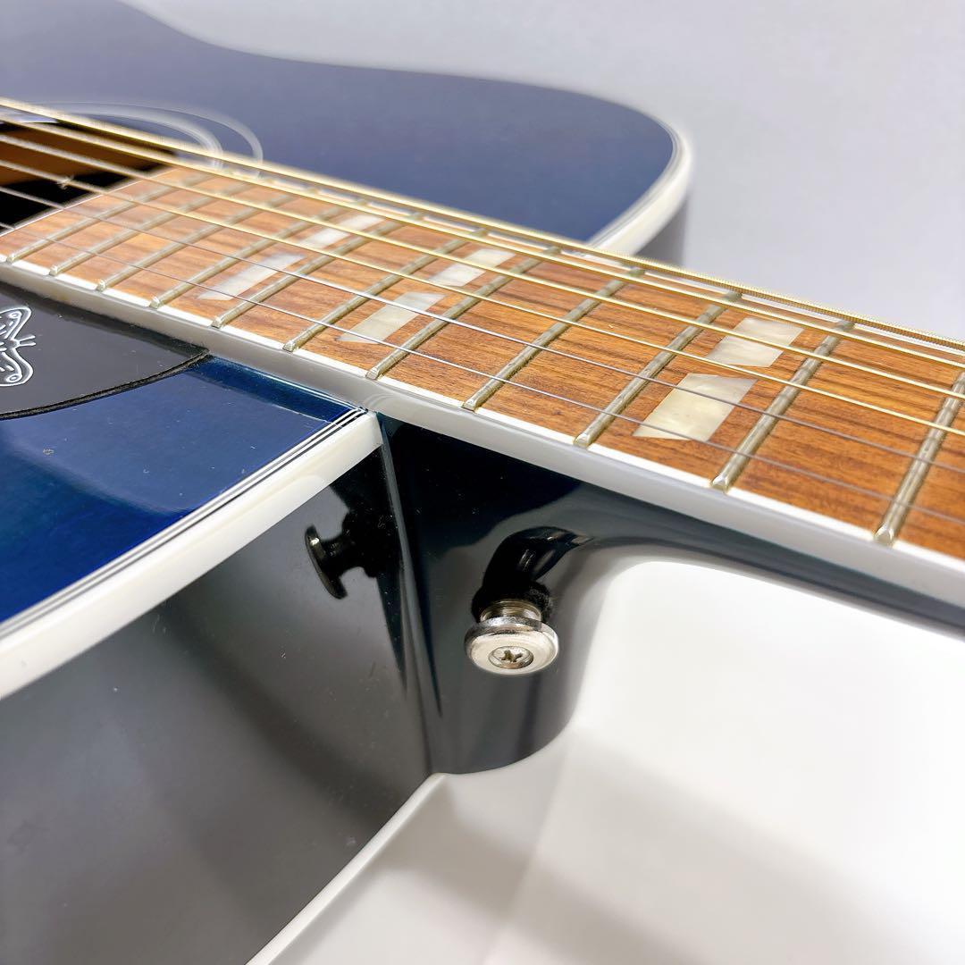 Epiphone Hummingbird PRO BB エレアコ　ネイビー