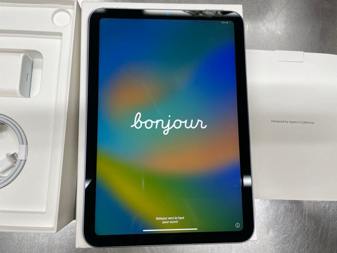 iPad mini Wi-Fi 64GB パープル電池残量 100%