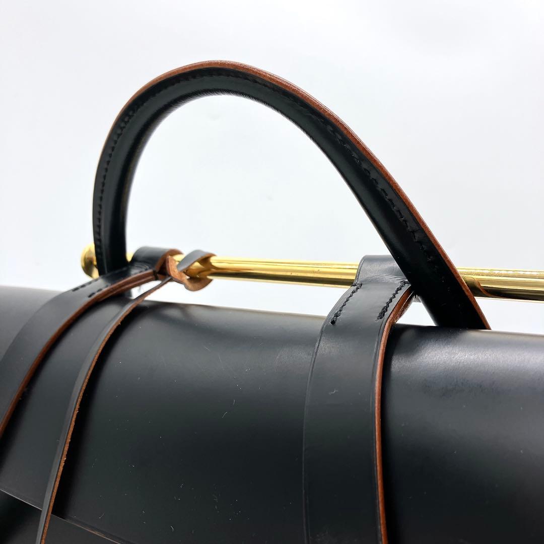 美品【PORTER】ビジネスバッグ　80周年記念モデル　レザー　ブラック