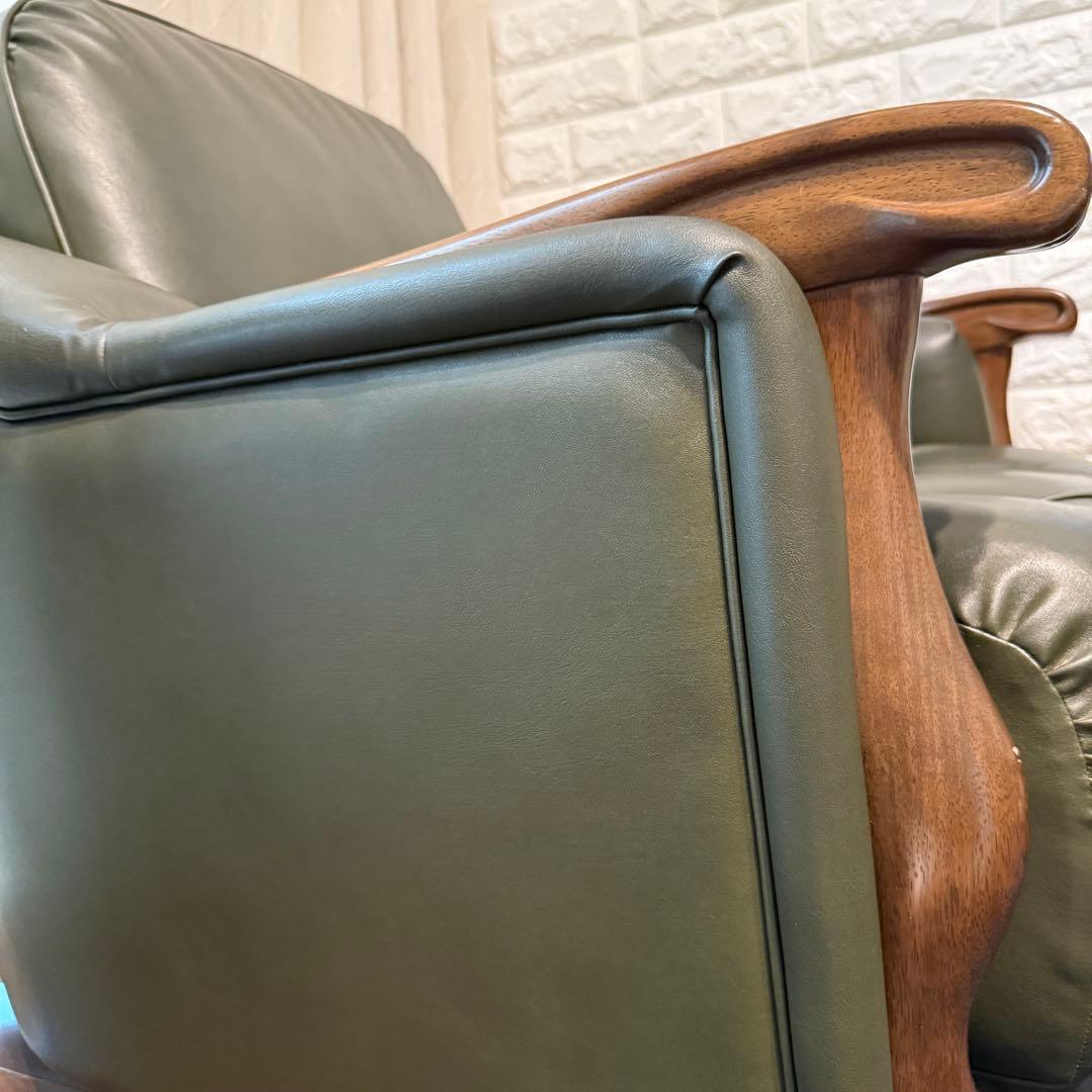 美品 『maruni』マルニ ベルサイユ シングル ソファー 36万 本革