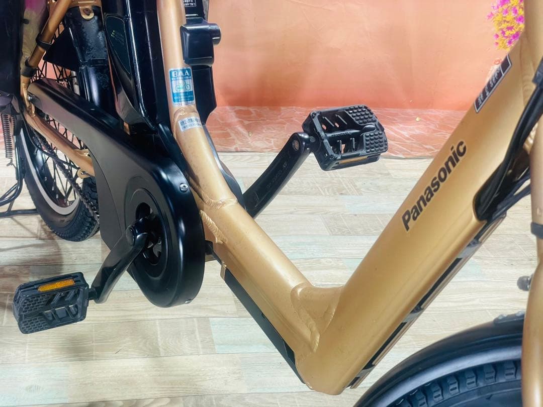 ギュットアニーズ⭐️13AH！パナソニック子供乗せ電動アシスト自転車Y3262