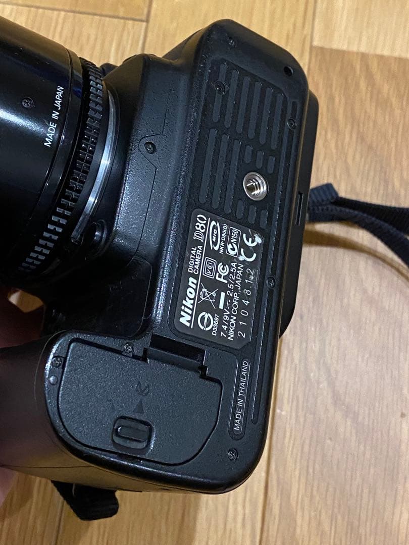 Nikon D80 デジタル一眼AFマクロ　NIKKOR 55㍉　レンズ付　※注