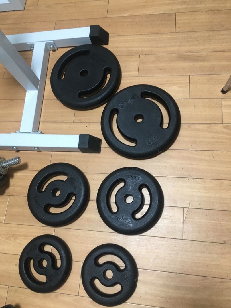 Wild Fit ワイルドフィット ベンチプレスセット77.5Kg 引き取り限定