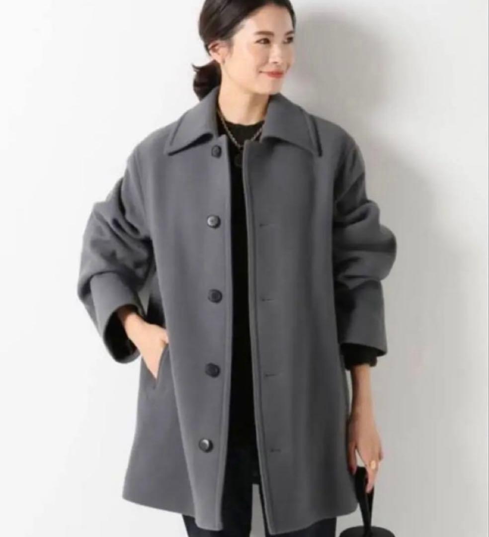 ジャケット・アウター AURALEE double cloth light melton coat