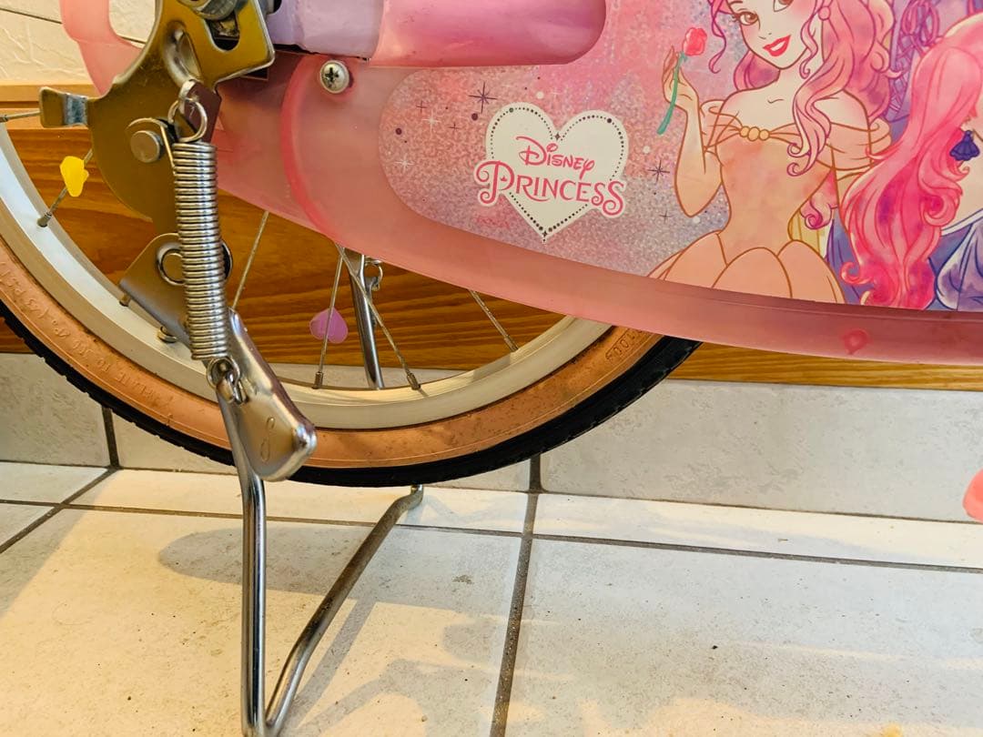 【引き取り限定】プリンセス　自転車　18インチ