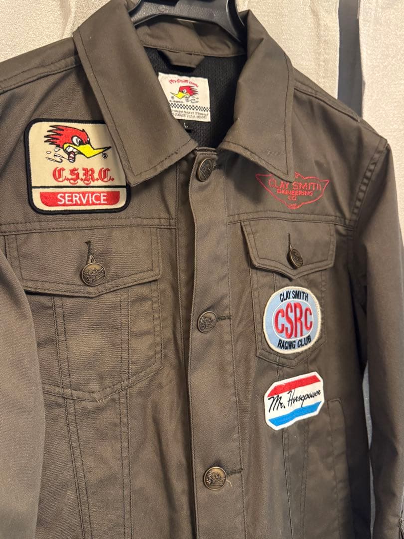 CLAYSMITH カーキ　 オーバーオール　つなぎ