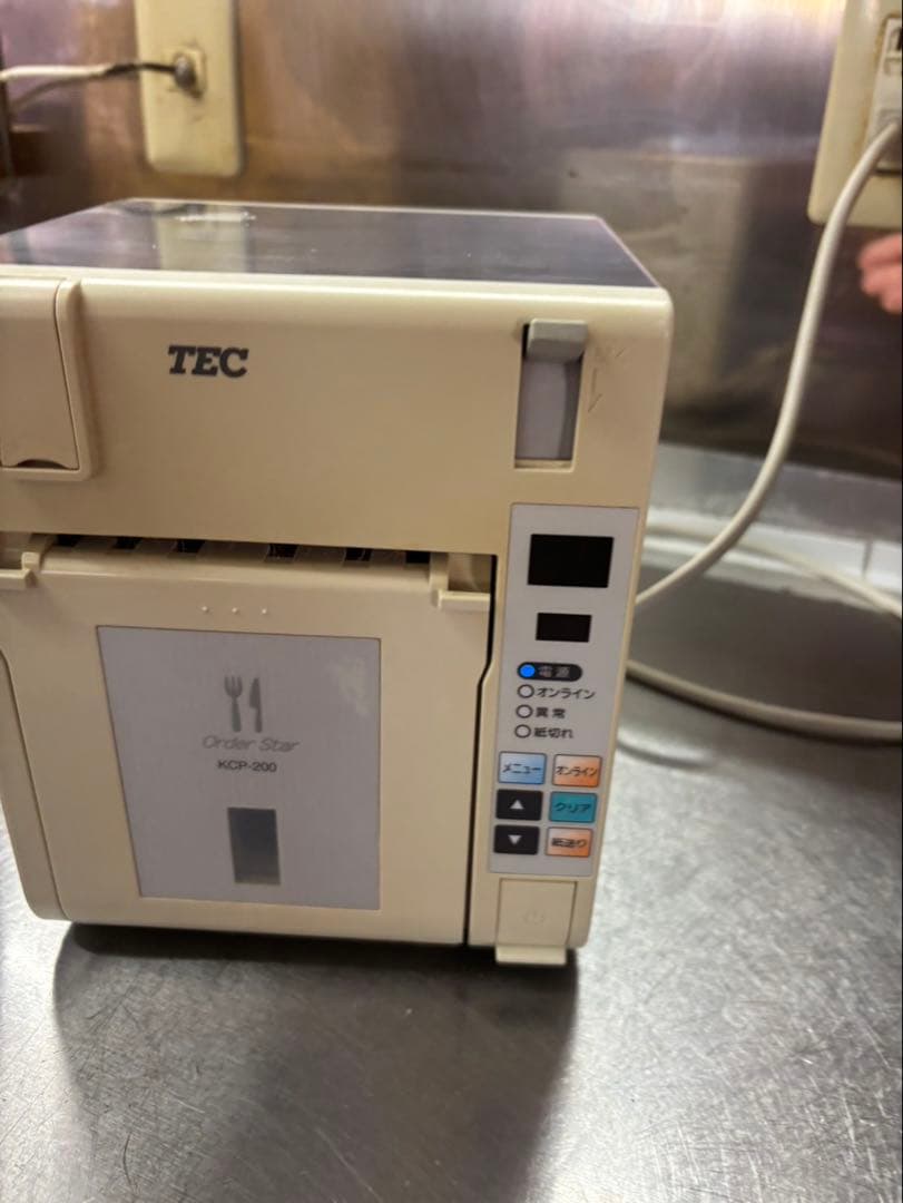 daipi　東芝TEC キッチンプリンターKCP-200 2台＋オーダー