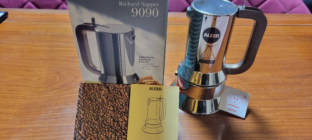 ALessi Richard Sapper 9090 エスプレッソメーカー