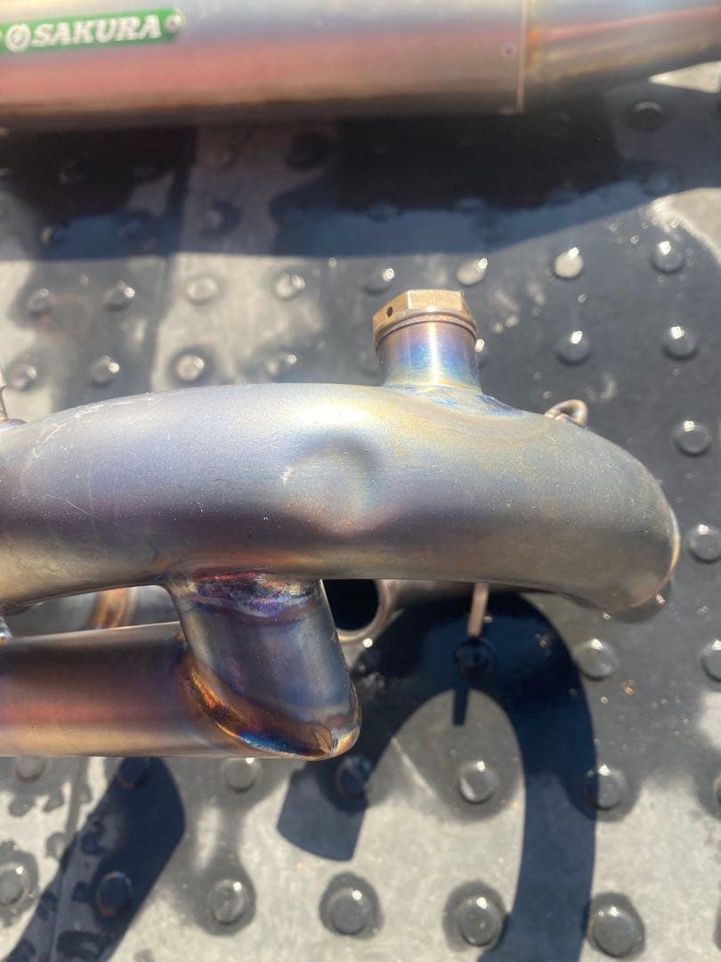 ヤマハYZ250F SAKURA チタンマフラー