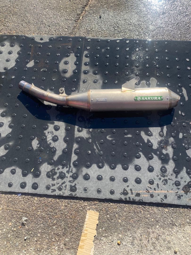 ヤマハYZ250F SAKURA チタンマフラー