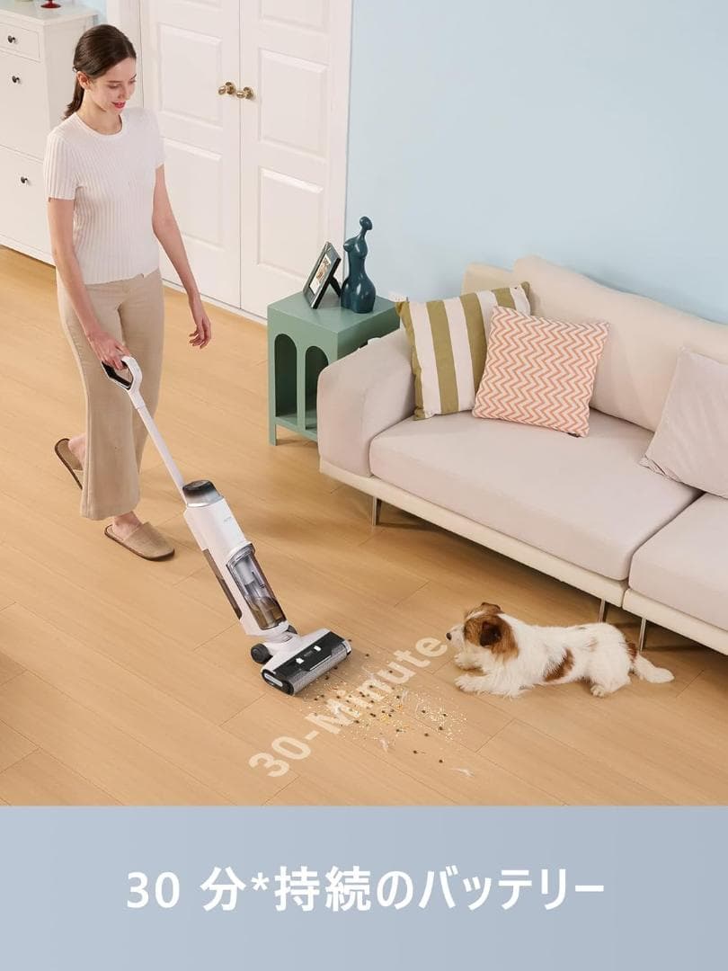Dreame Mova K10 Pro 水拭掃除機 自走式 コードレス 汚れ検知