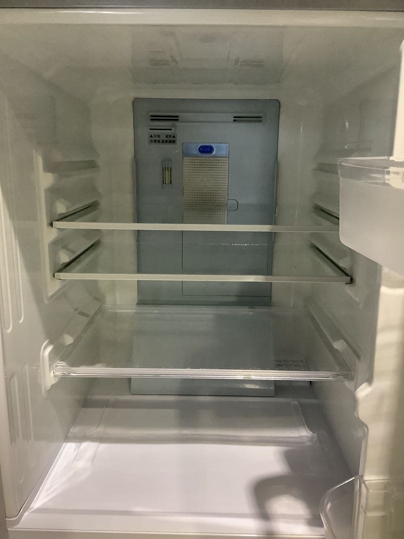 シャープ 2ドア冷蔵庫 SJ-PD14W-S 137L 2019年製