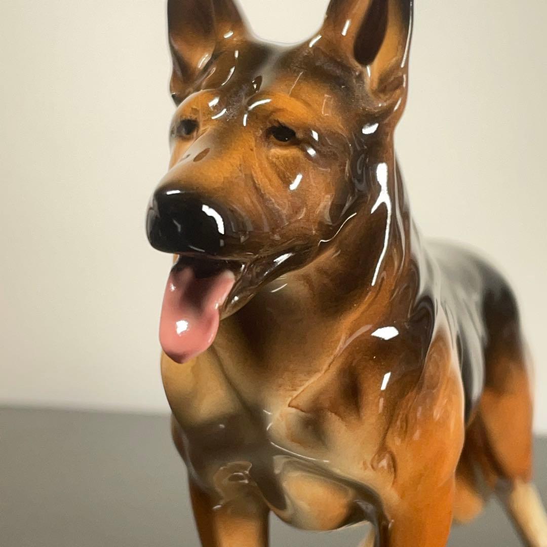 【美品・希少】加藤工芸 陶器製 犬の置物 4体セット KATO KOGEI