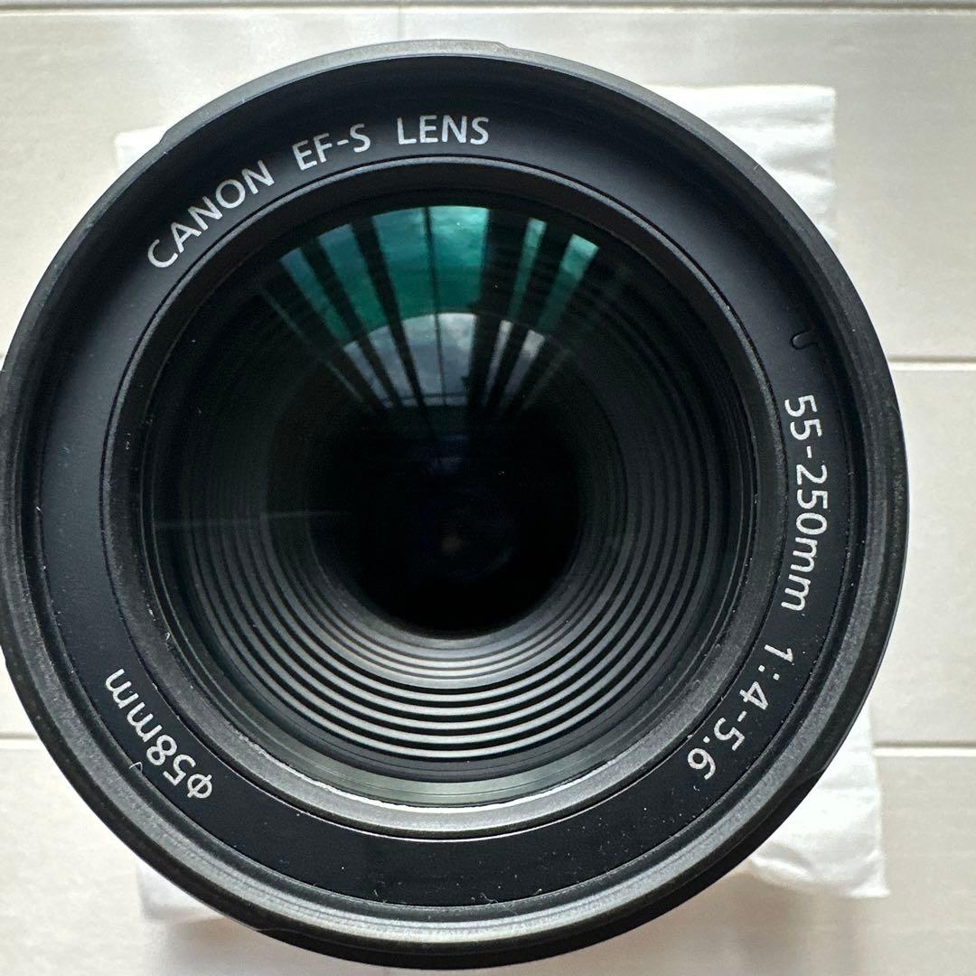 Canon EF-S 55-250mm レンズ 箱つき