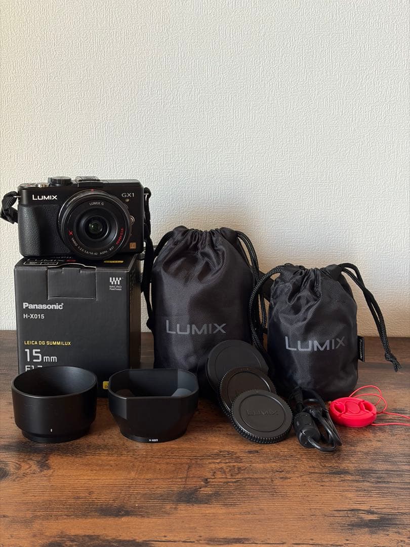 期間限定出品【中古】Panasonic LUMIX GX1 レンズセット