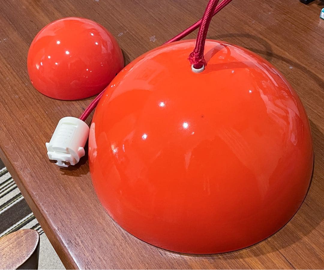 ほ*り様 最終値下 Verner Panton flower pot ペンダント