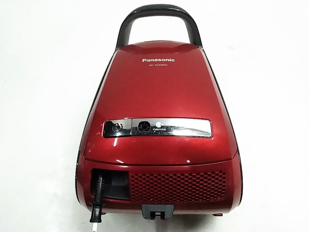 パナソニック高集じん 紙パック式掃除機 MC-PA330GX-R レッド ★