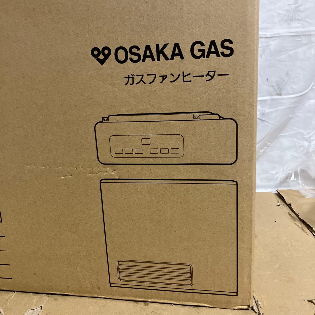 OSAKA GAS　都市ガスファンヒーター　13A　140-5862　大阪ガス