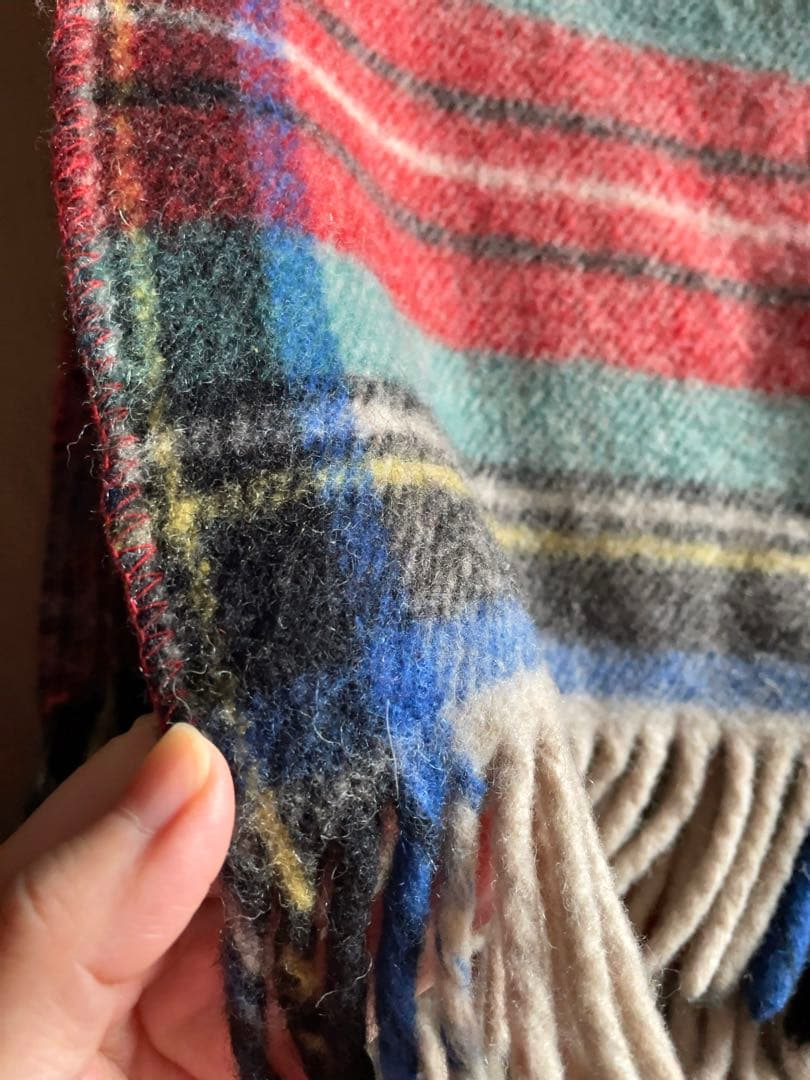 【美品】ルーマニア製 ROMANOEXPORT ヴィンテージトラベリングラグ