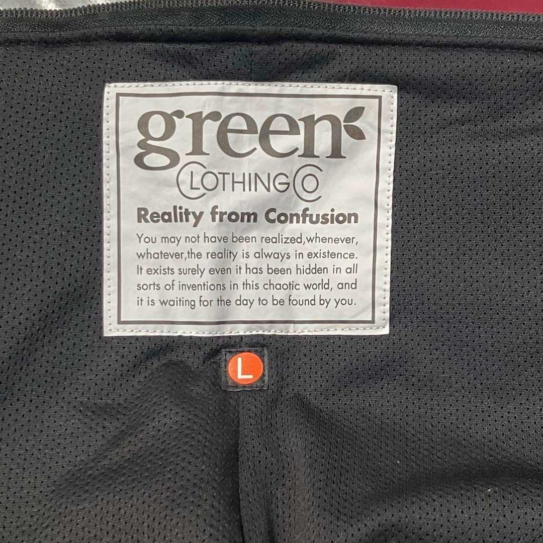 グリーンクロージング　オガジャケット　ビブパンツ　スノボウェア　上下セット　L