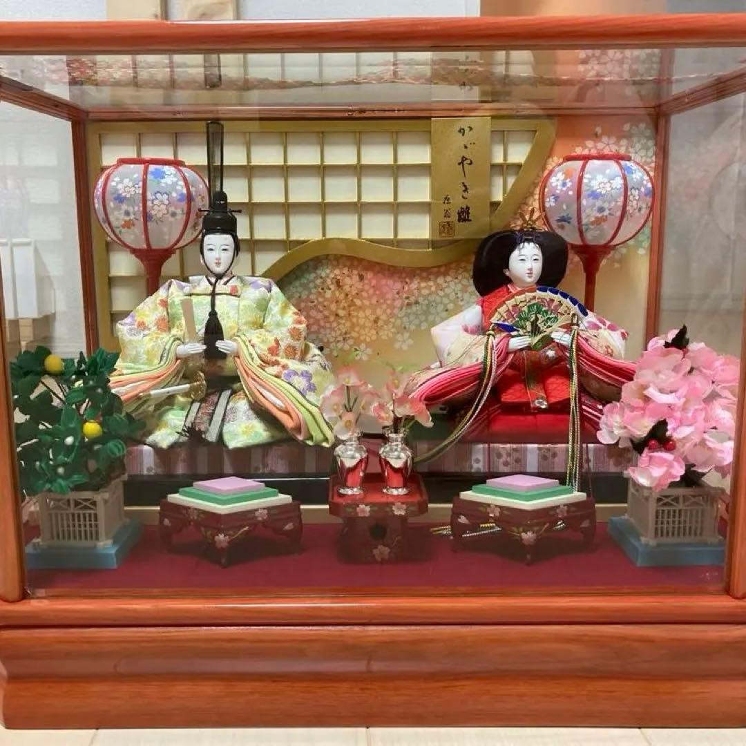 雛人形 ガラスケース