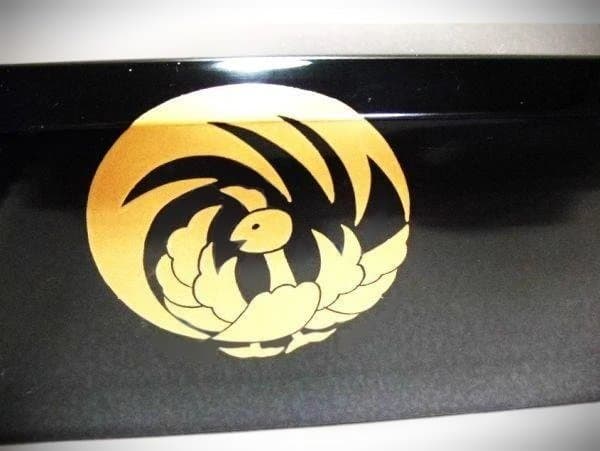 炉縁 鳳凰丸紋蒔絵炉縁「宗廣」加賀蒔絵師 鳳凰