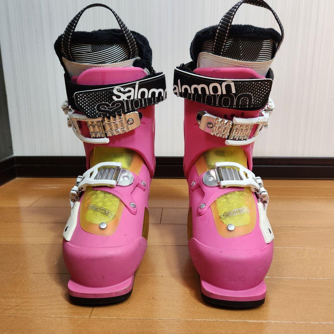 【希少】SALOMON スキーブーツ FOCUS 24.5cm ピンク
