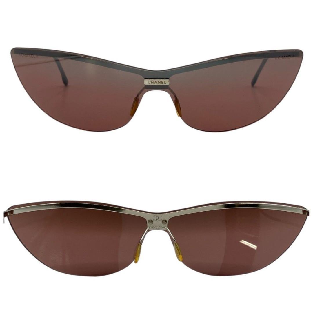 CHANEL シャネル サングラス アイウェア リムレス　ココマーク ケース付