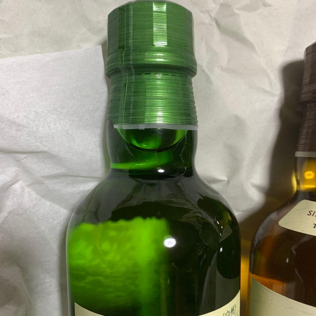 山崎 シングルモルトウイスキー 180ml 3本セット(山崎2本)(白州1本)