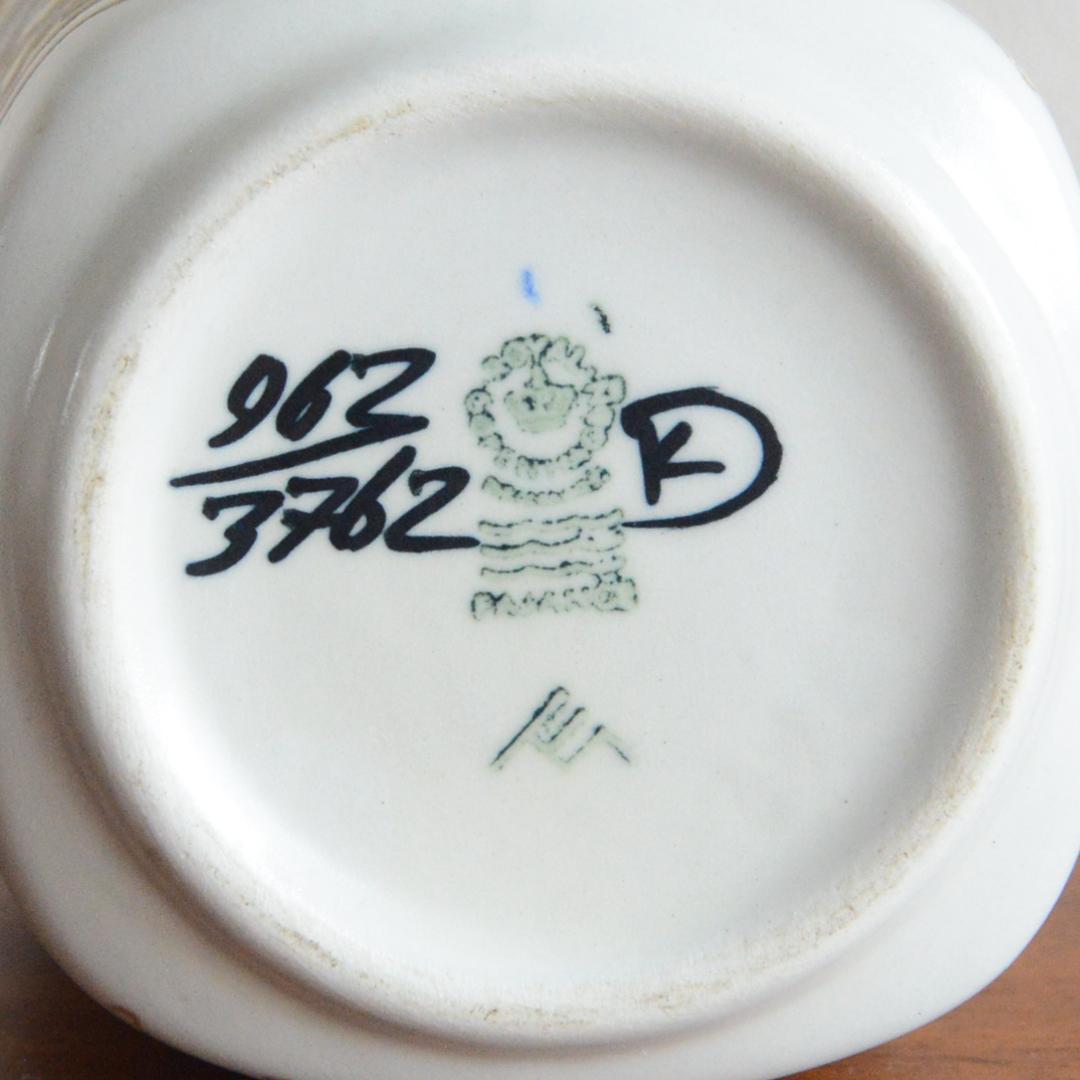 ロイヤルコパンハーゲン Siena シエナ フラワーベース 花瓶 角 デンマーク