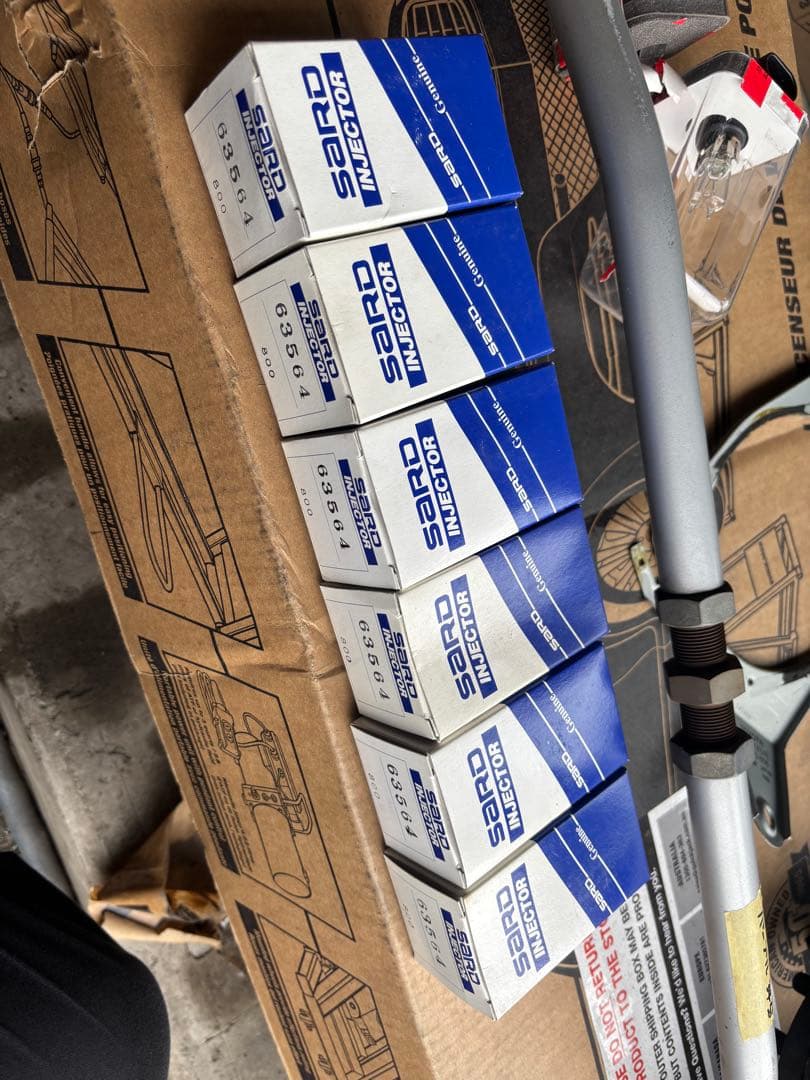 JZA80 SUPRA RZ 後期　5千km 純正インジェクターSET