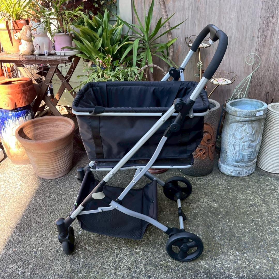 【良品】ecoca エコカ ショッピングカート 保冷バッグ付き 折りたたみ式