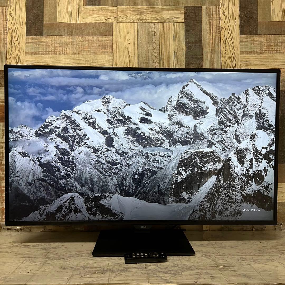 即日受渡❣️全国送料込LG43型4Kモニター 4画面ディスプレイゲームに最適