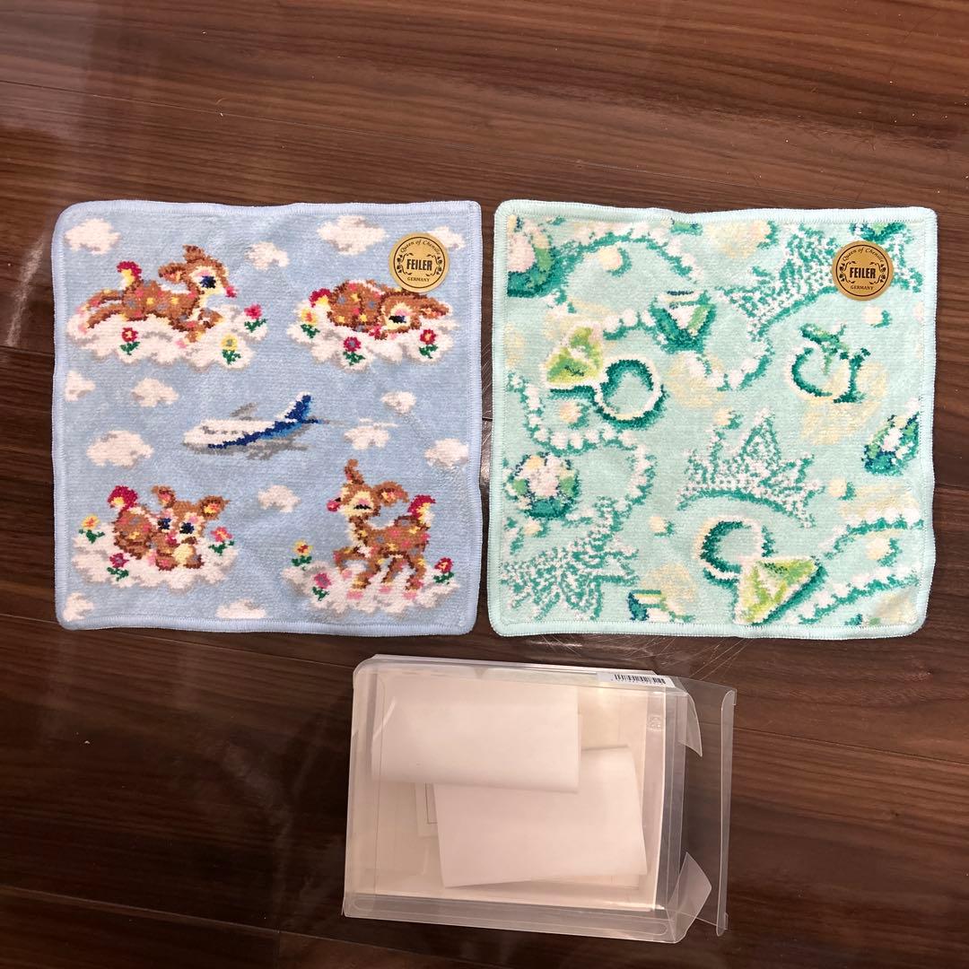 フェイラー　FEILER ANA ハンカチ 2枚セット　未使用