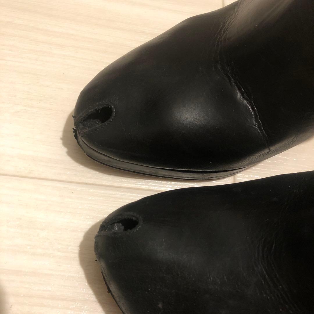 CÉLINE ブラックヒール38