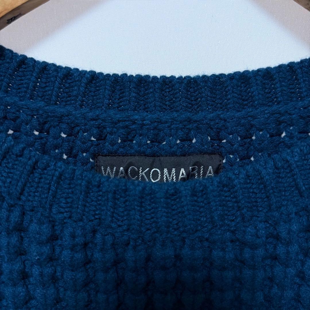 トップス WACKOMARIA WAFFLE KNIT SWEATER