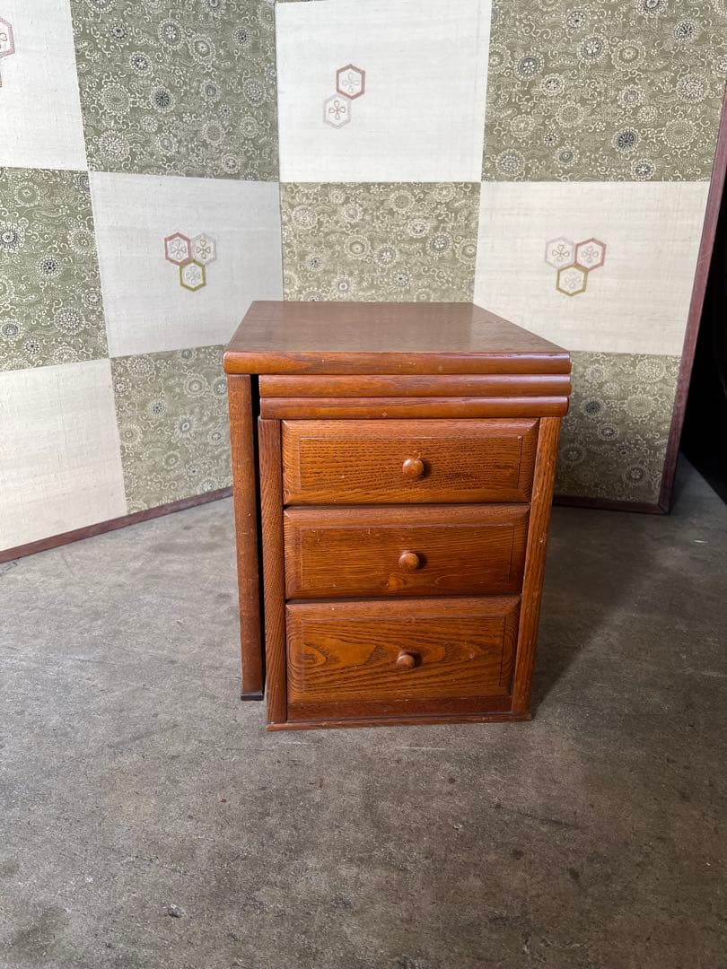 片袖机 折りたたみ文机 レトロ家具 アンティーク 時代家具