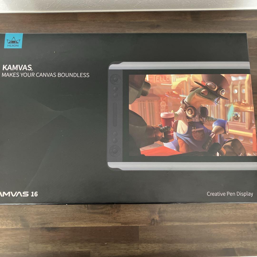 液タブ・ペンタブ HUION KAMVAS 16