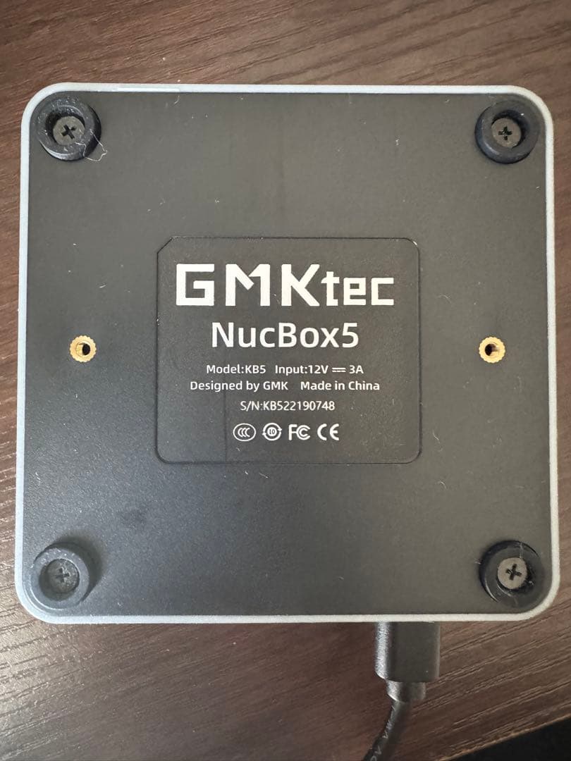 NucBox5 win11pro 8GB RAM 128GB SSD ミニPC