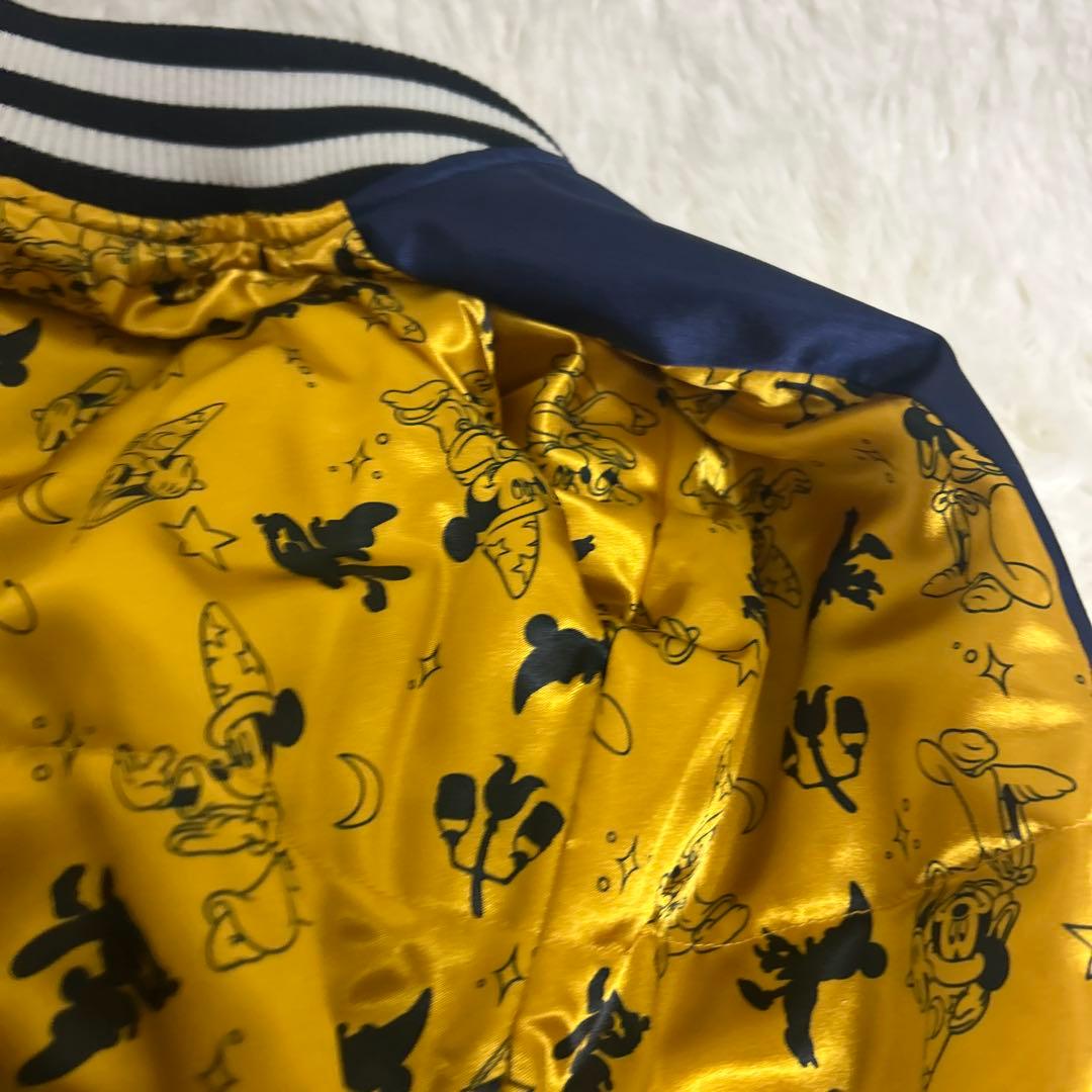 未使用　ベルメゾン×ディズニー　ミッキー ファンタジア　スカジャン　Mサイズ