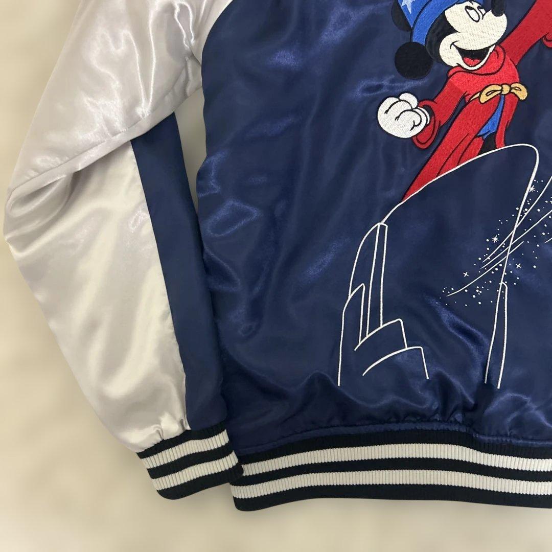 未使用　ベルメゾン×ディズニー　ミッキー ファンタジア　スカジャン　Mサイズ