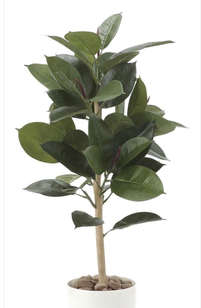 光触媒　人工観葉植物　ウォールグリーン　フェイクグリーン　ゴムの木90