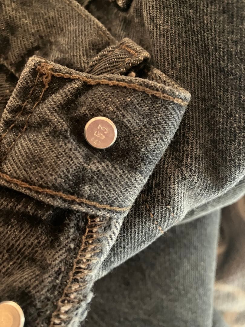 リーバイス501 ブラック先染め【87年USA製】