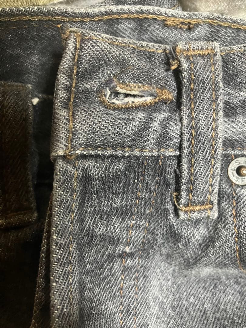 リーバイス501 ブラック先染め【87年USA製】