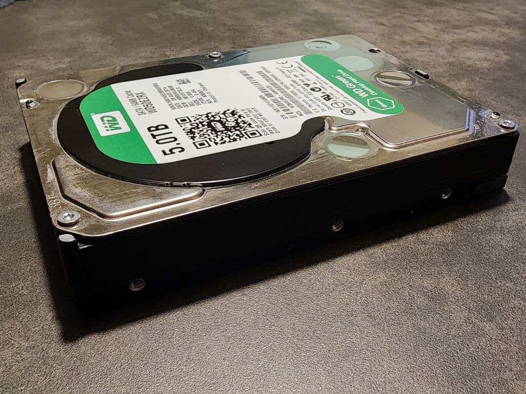 内蔵型ハードディスクドライブ 5TB HDD - Western Digital WD50EZRX