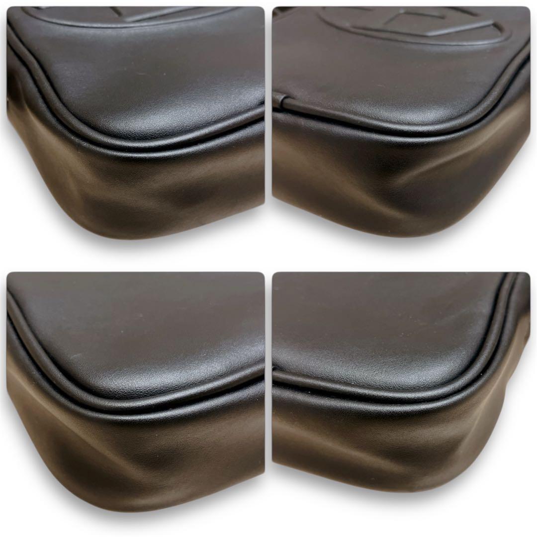 DIESEL ディーゼル Dロゴ ショルダーバッグ ブラック メンズ レディース