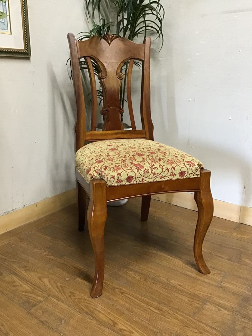 H☆管186☆イギリス☆英国☆アンティーク☆ダイニングチェアー☆4脚